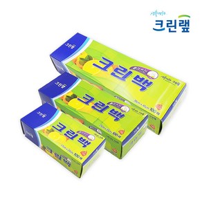 크린랲 크린랩 뽑아쓰는 크린백 100매 3SET(17cm x 25cm+25cm x 35cm+30cm x 45cm)