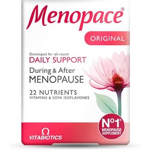 Vitabiotics Menopace 탭 90카운트 X 3팩, 3개, 90정