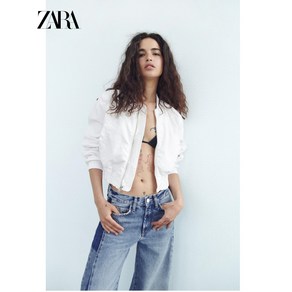 ZARA 자라 크롭 봄버 바람막이 자켓