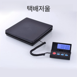 디지털 우편저울 50kg/110lb LED 디스플레이 가정사무운수 계량기 배터리 전원 공급, 1개, A