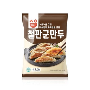 삼양 철판군만두 2.7kgX1개, 2.7kg, 1개