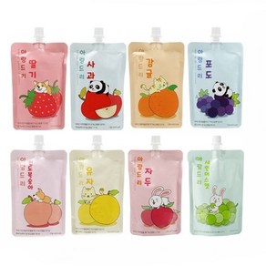 아람농장 아람드리 아기 주스, 포도, 138ml, 10개