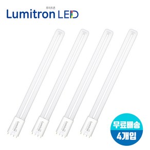 [A/S 1년보장]루미트론 이관 형광등 4핀 LED 27W (FPL45W/55W 대체) x 4개입, 4개, 주광색(하얀빛)