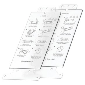 고부기 갤럭시 이지툴 리필용 PMMA 하이브리드 강화 액정보호필름, (리필용)S21 플러스 이지툴 강화 필름 2매, 1개
