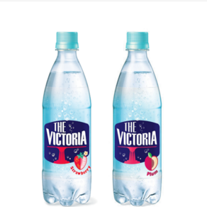 웅진 빅토리아 탄산수 딸기+자두, 40개, 500ml
