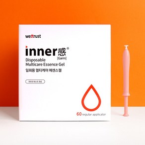 웨트러스트 이너감 일회용 멀티케어 여성청결제 에센스젤 60p