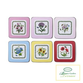 [AK플라자] [포트메리온] 보타닉가든테라스 코스터 NEW 10.5cm 6p(BGT), 단일무늬, -, 1개