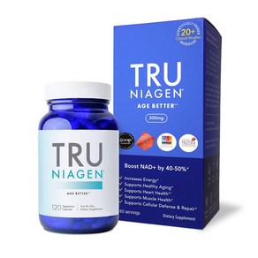 TRU NIAGEN 트루티아젠 나이아젠 NR NAD 부스터 300mg 30정, 기본, 1개