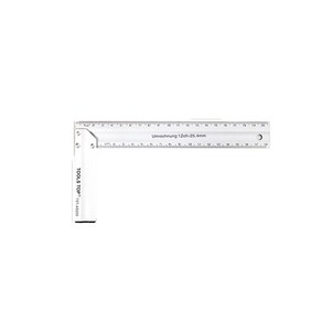 툴스탑 알루미늄 눈금 직각자 200mm TST-AS200, 1개