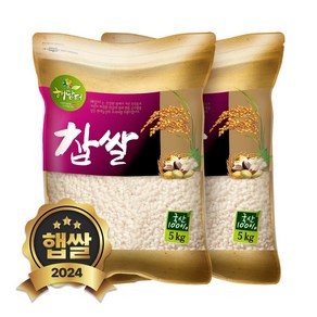 현대농산 국산 찹쌀 10kg (5kgX2봉)