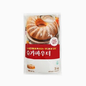 새롬식품 슈가파우더, 3kg, 4개