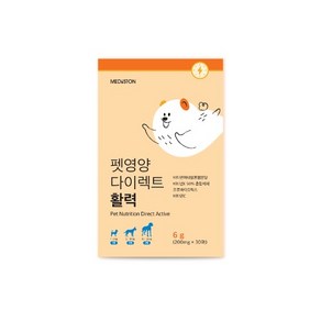 펫영양다이렉트(필름형) 활력30매 강아지 고양이 필름형 영양제, 30회분, 장건강/유산균, 1개