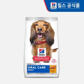 힐스 강아지사료 어덜트 오랄케어 1.8kg, 1개