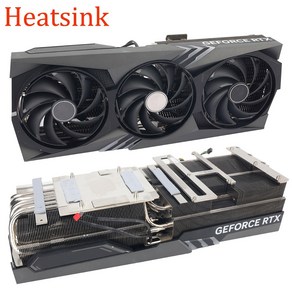 MSI GeFoce RTX 4080 GNG TRIO 비디오 카드 방열판 백플레인 포함 그래픽 히트 S, 01 Heatsink, 01 Black, 01 없음 RGB, 1개