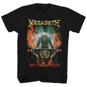 ROCKPANDA Megadeth 반팔티 New Wold Ode At