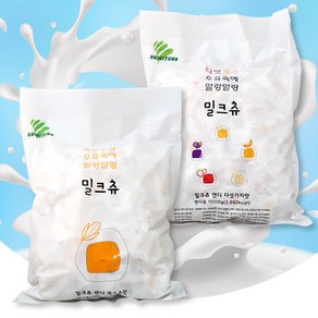 밀크츄 카라멜 믹스1kg + 옥수수맛 1kg, 2kg, 1개