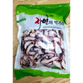 최상급 가문어 슬라이스 대왕오징어다리 오족 1kg, 1개