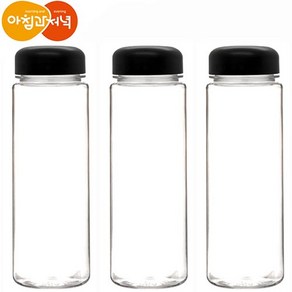 국내산 마이보틀 트라이탄 블랙/화이트 500ml 3P, 블랙, 3개