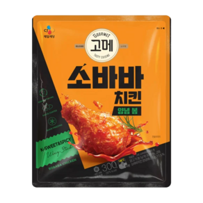 고메 소바바치킨양념봉 300G 5봉, 5개