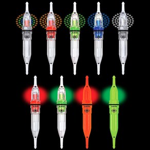 찌스 조류타기 수중 미니집어등 (2개입) 호래기 볼락 갈치 집어등 점등 점멸