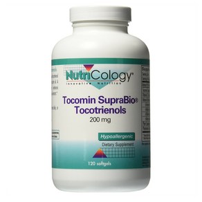 Nuticology Tocomin SupaBio Tocotienols 뉴트리콜로지 토코트리에놀 비타민E 120정, 1개