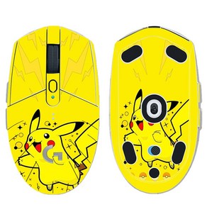 로지텍 G304 무선 마우스, 옐로 피카츄