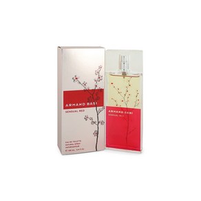 알만바시 Amand Basi Sensual Red Eau De Toilette Spay 100 ml fo Women, 100ml, 1개