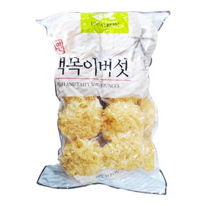 천미방 중국식품 A급 건조 백목이버섯 흰목이버섯 1키로, 1개, 1kg