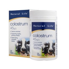 내추럴라이프 씹어먹는 초유 200정 / Natual Life Colostum 200 chewable tablets, 1개