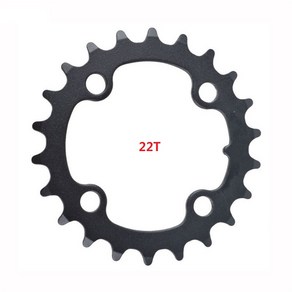 시마노 SLX XT용 탄소강 체인 링 크랭크 세트 MTB 로드 바이크 체인 휠 9 단 22T 32T 44T, 01 22T