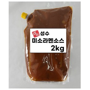 주식회사 선한식품 성수 미소라멘소스 파우치캡 [전문점용], 2kg, 1개