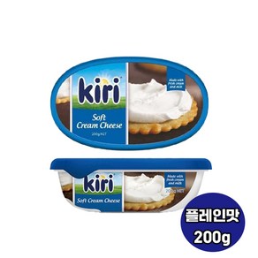 끼리 소프트 크림치즈 플레인 200g X4개입/냉장무료배송, 4개