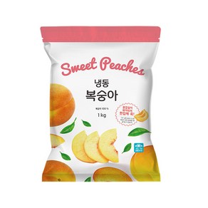 [생활앤] 냉동 복숭아 1kg