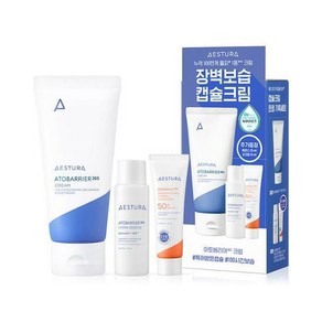 [한정기획] 에스트라 아토베리어365 크림 80ml (+하이드로에센스 25ml + 무기자차선크림10ml), 1개