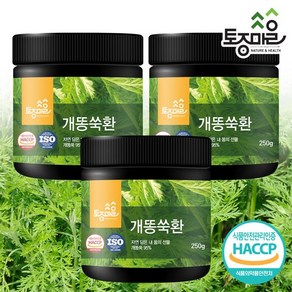 HACCP인증 국산 개똥쑥환 250g X 3개