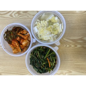 장모님 실속세트(열무김치1kg+백김치1kg+알타리김치1kg), 1개