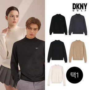 [DKNY GOLF] 23FW DKNY 밀라노립 모크넥 남녀 5컬러 택1