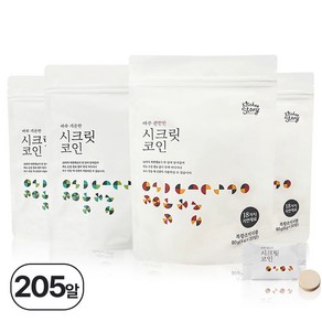 [키친스토리] 빅마마 이혜정의 시크릿코인 205알(편안한맛 8팩+5알 +개운한맛2팩 팩 당 20알), 1세트