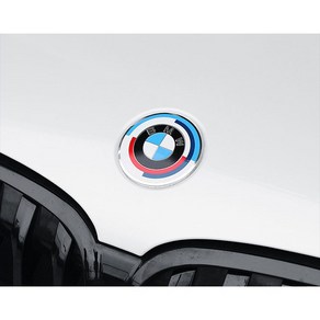 BMW 엠블럼, 50주년, 본넷 트렁크 부착형 1pcs (82mm)