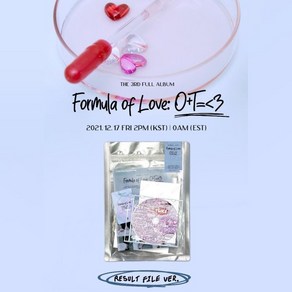 [CD] 트와이스 (TWICE) 3집 - Fomula of Love: O+T=<3 [Result file ve.]