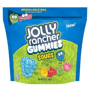 JOLLY RANCHER Gummies 다양한 과일 맛 캔디 백 368.5g(13온스)