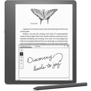 [New] Kindle Scribe 킨들 스크라이브 (32GB) 10.2 인치 디스플레이 Kindle 사상 최초의 필기 입력 기능 탑재 프리미엄 펜 첨부