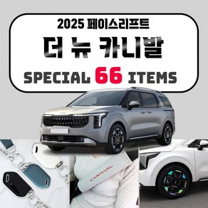 튜닝팟 2025 더뉴 카니발 KA4 페이스리프트 호환 튜닝 용품 모음, 11_크롬 도어스트라이커 : 타입01-블랙