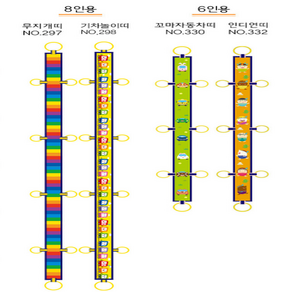 가꿈 바깥놀이용품 미아방지 인솔띠두줄기차 6인용 8인용 10인용 어린이집 유치원 학원 학교 안전용품 소풍띠 안전띠 인솔밴드, NO.330 꼬마자동차띠 (6인용), 1개