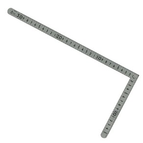 신와 스텐 사시가네 직각자 15cmx30cm DIY용 S-12325