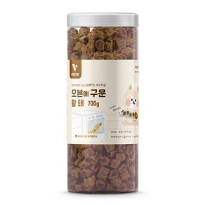 뷰인더펫 강아지간식 오븐에 구운 황태 700g, 단품, 1개