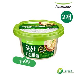 풀무원 다진마늘 150g (용기형), 2개