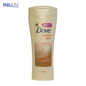 호주 도브 썸머 글로우 셀프 태닝 로션 400ml, Fair/Medium, 1개