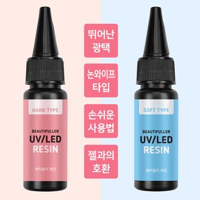 뷰티풀러 레진젤 (하드/소프트)몰드젤, 하드타입(25g), 25g, 1개