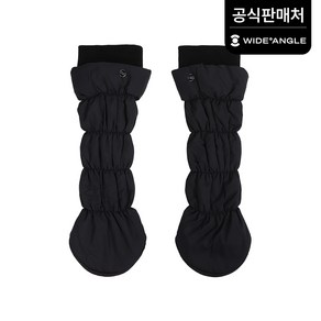 [와이드앵글 공식] 골프 여성 TO 방한 패딩 롱 레그워머 L WWW24Z02Z1, Black, FREE, 1개